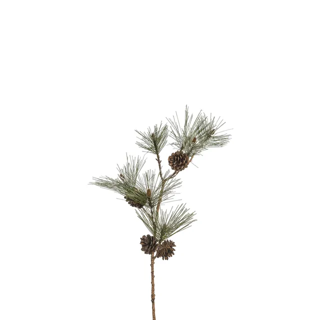 sia-noah-pin-branche-artificielle-vert-enneig-50-cm image 1