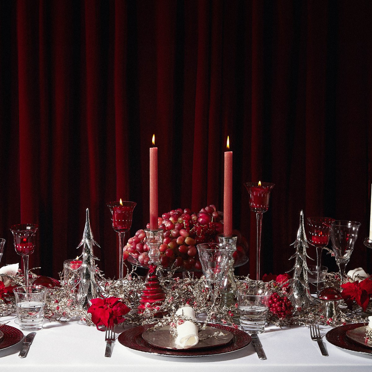 sia-deco-alba-assiette-pr-sentation-rouge-33-cm image 3