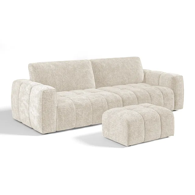sia-bari-ensemble-canap-droit-capitonn-avec-pouf image 1
