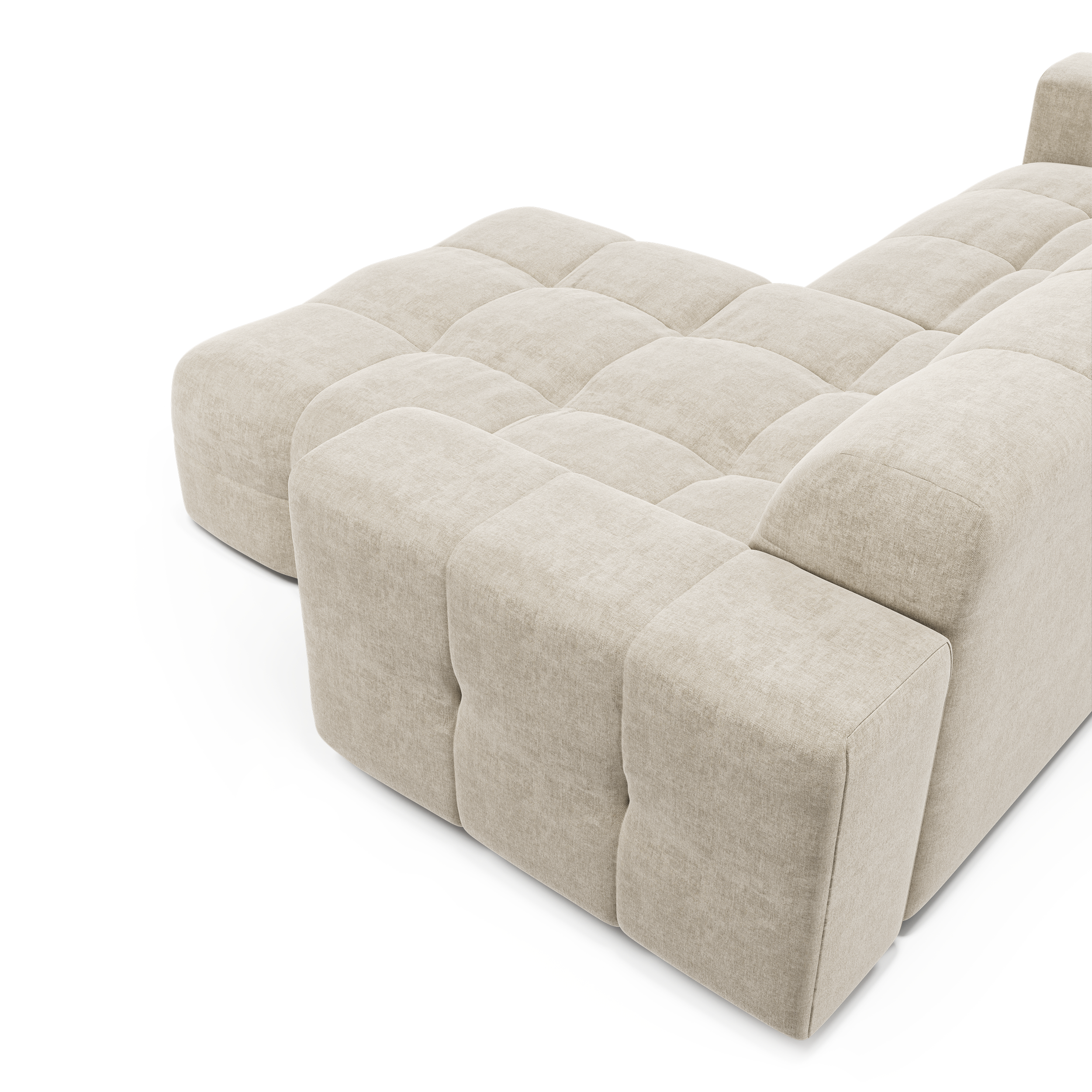 sia-mael-canap-angle-droit-cr-me-5-places-tissu-arrondi image 4