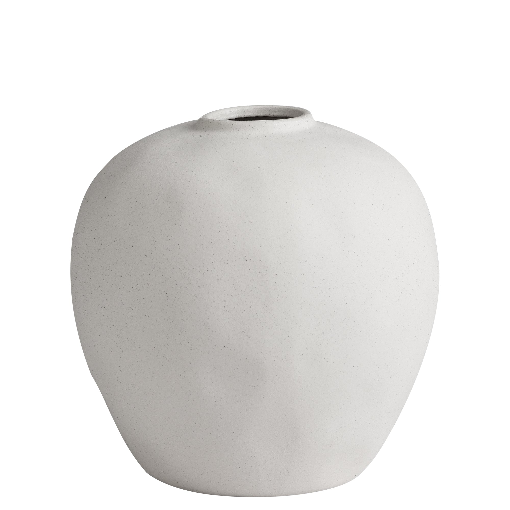 sia-deco-antica-vase-stone-25-cm-c-ramique-blanc-cass image 1