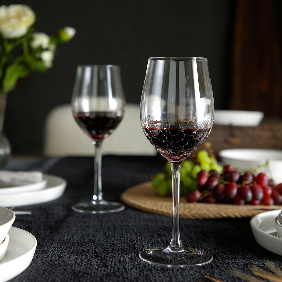 sia-deco-alba-verres-pied-verre-transparent-40-cl-22-5-cm image 2