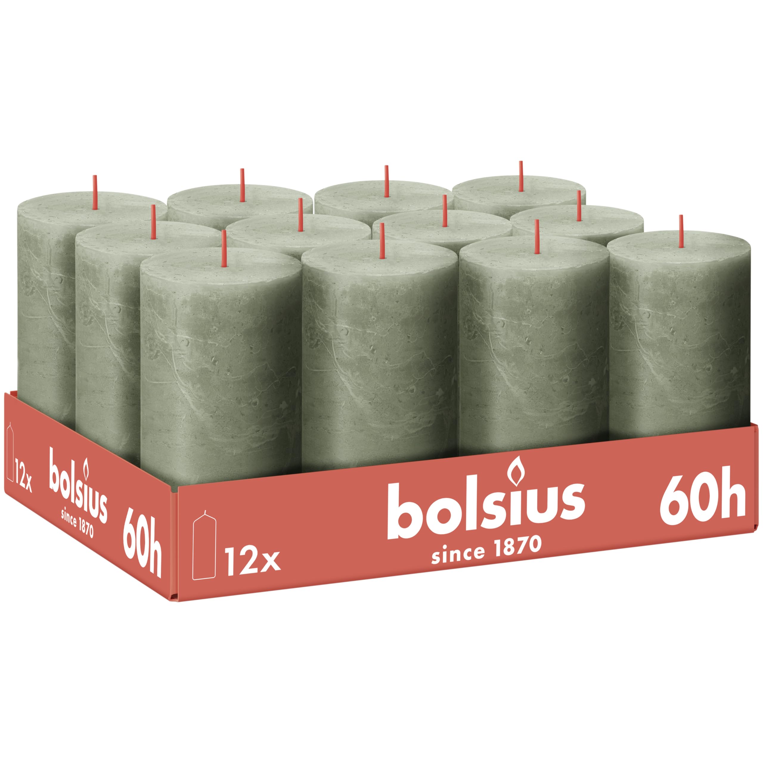 bolsius-bougies-rustiques-pilier-blanc-13-cm-lot-de-12 image 7