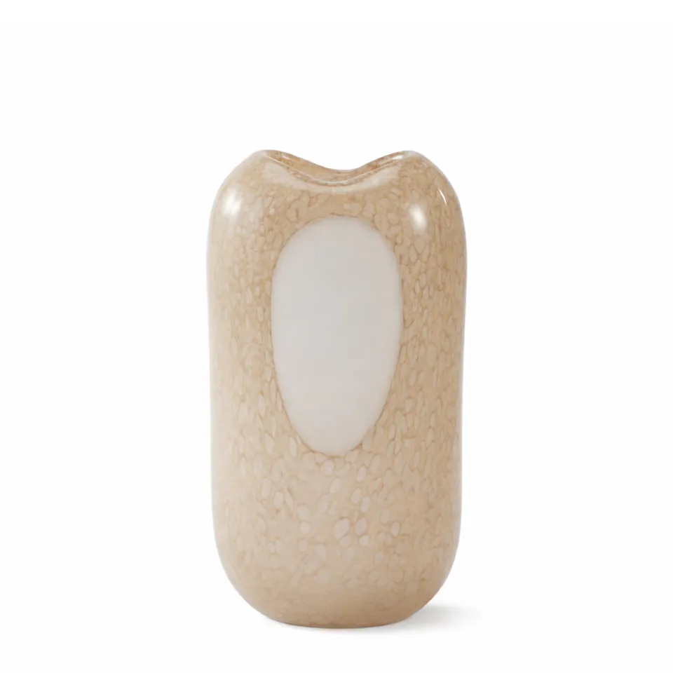 sia-antica-vase-opale-37-cm-beige-verre-souffl image 1