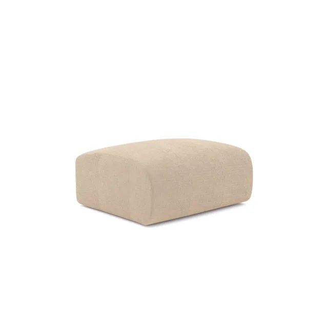sia-deco-myra-pouf-beige-assise-arrondie image 1