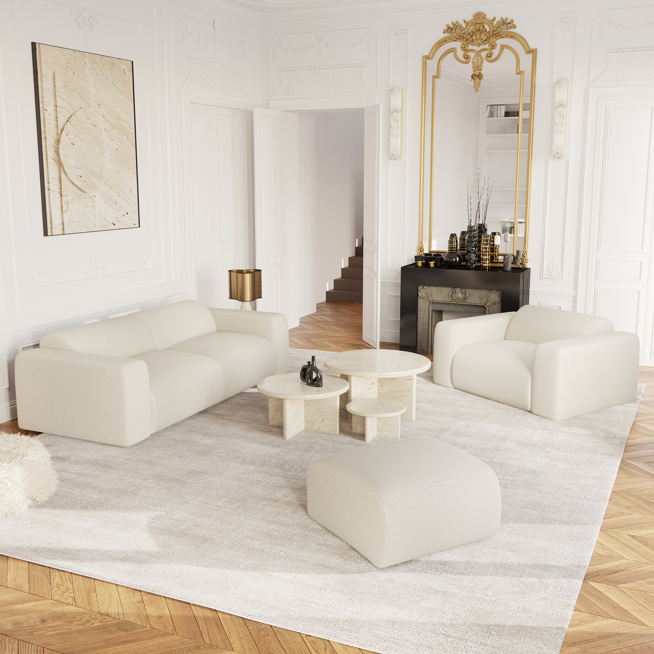 sia-myra-fauteuil-cr-me-tissu-assise-arrondie image 2