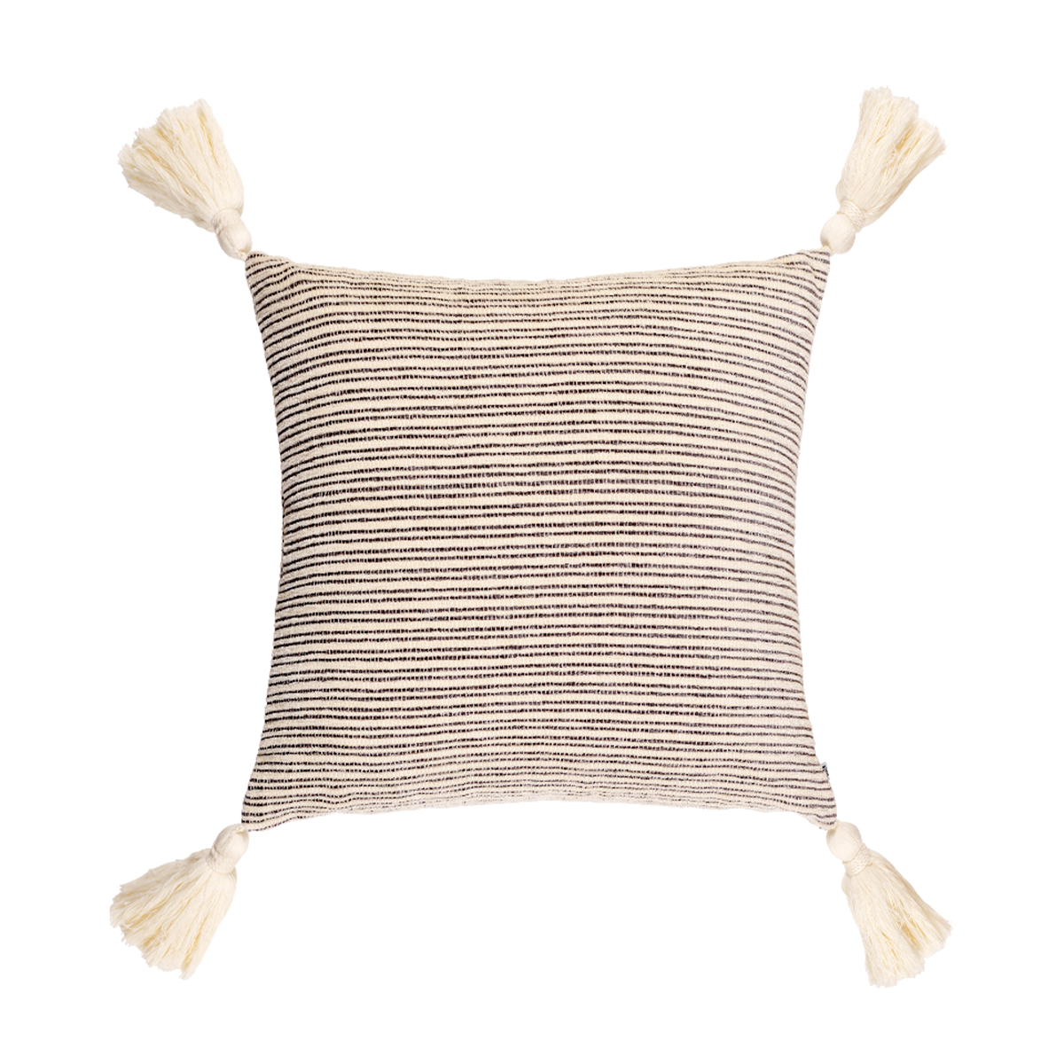 sia-nola-housse-coussin-beige-40x40-cm-ray-e-coton-pompons image 1