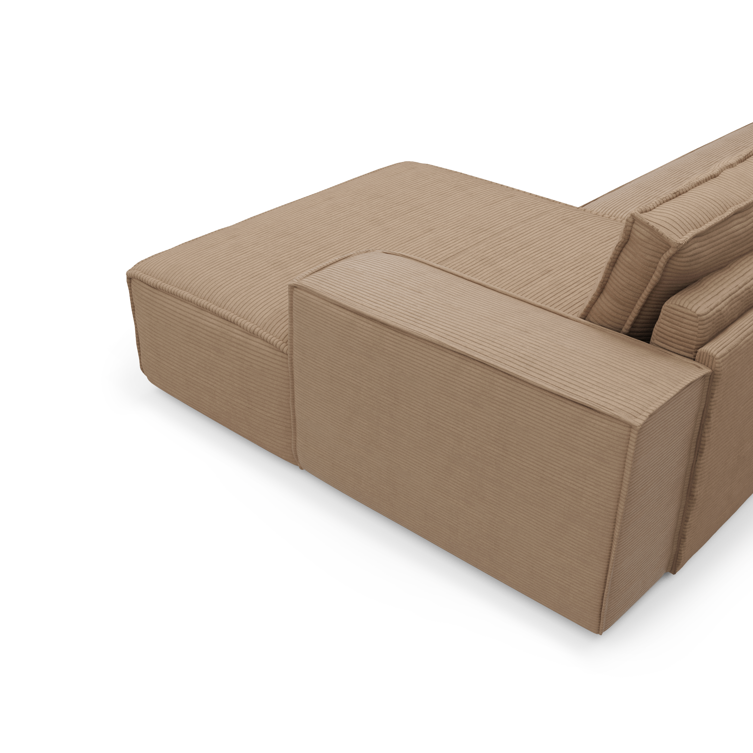 sia-deco-joan-canap-convertible-angle-droit-taupe image 5
