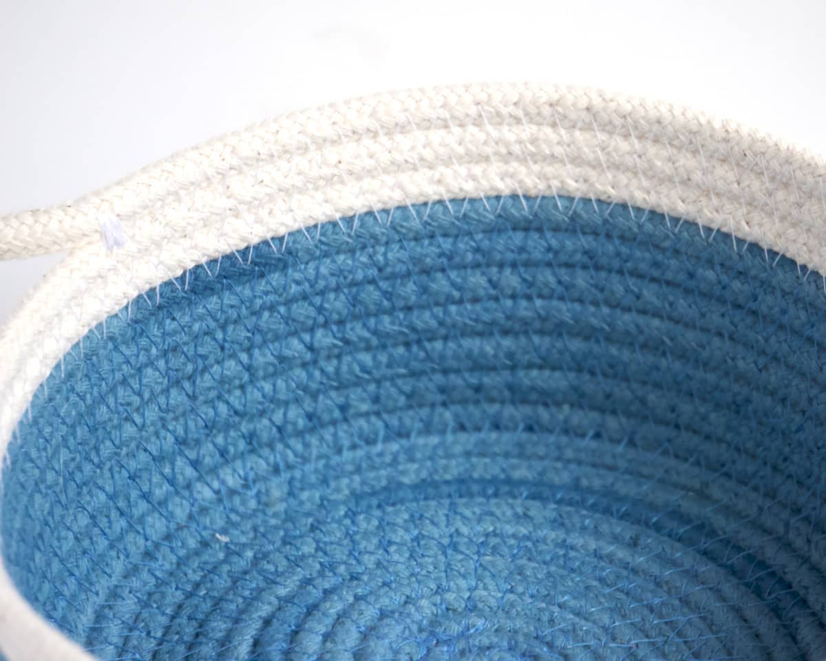 am-cla-paniers-rangement-corbeille-bleu-indigo-anses-coton image 7