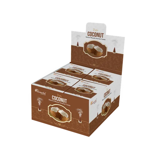 aromatika-vedic-coconut-c-nes-d-encens-x120-tropical image 1