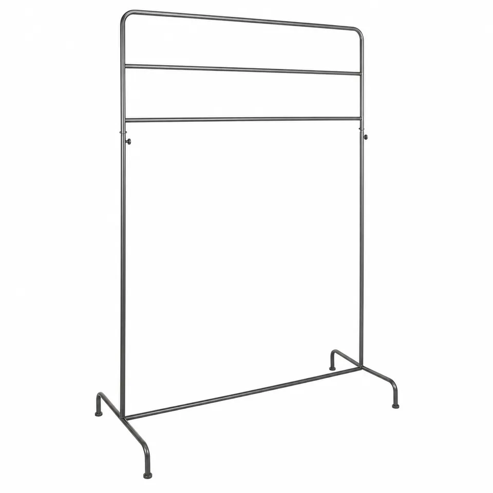 sia-charlie-portant-m-tal-gris-165-cm-pr-sentoir-v-tements image 1
