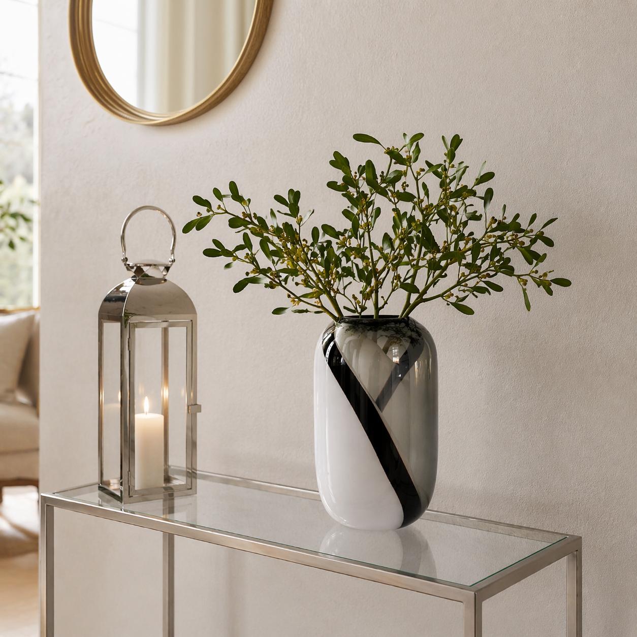 sia-noah-branche-gui-artificiel-vert-68-cm-baies image 2