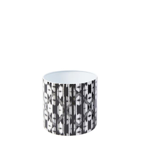 sia-antica-lily-cache-pot-fer-14-cm-noir-et-blanc image 1