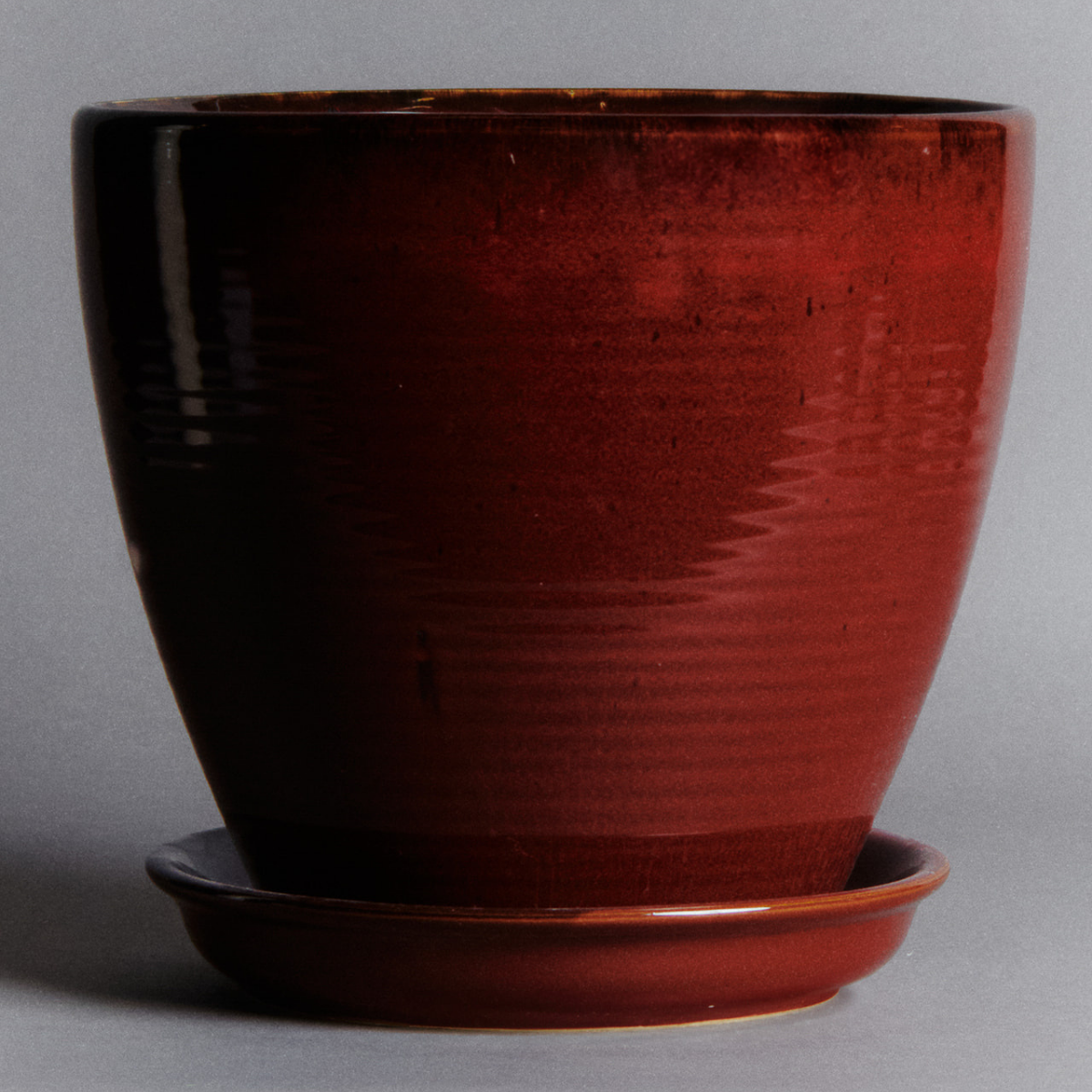 sia-antica-cache-pots-c-ramique-bordeaux-lot-de-2-soucoupes image 4