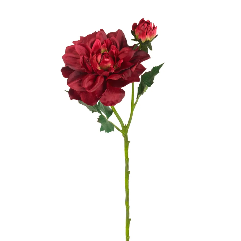 sia-noah-tige-dahlia-bourgeon-fleur-artificielle-rouge-36-cm image 1