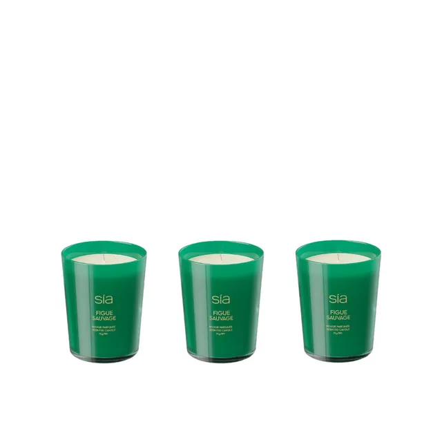 sia-deco-nora-bougie-parfum-e-figue-sauvage-verte-18-h image 1