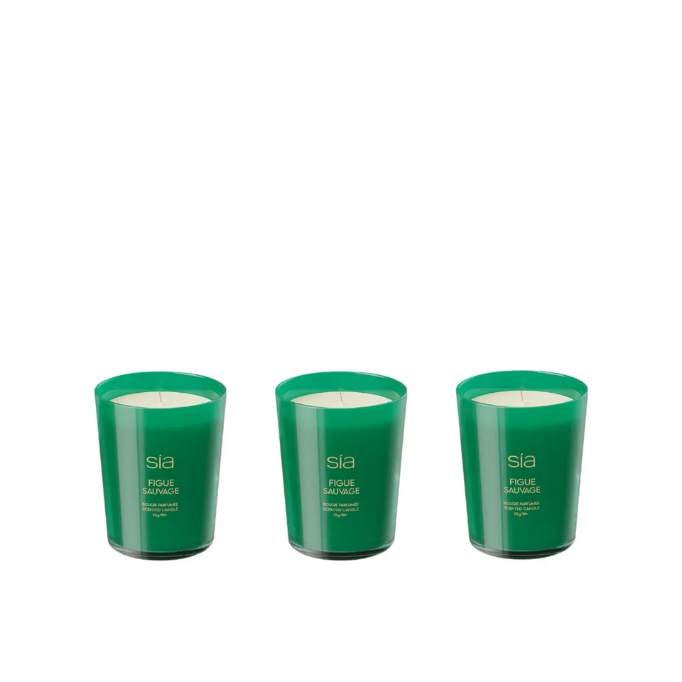 sia-deco-nora-bougie-parfum-e-figue-sauvage-verte-18-h image 1
