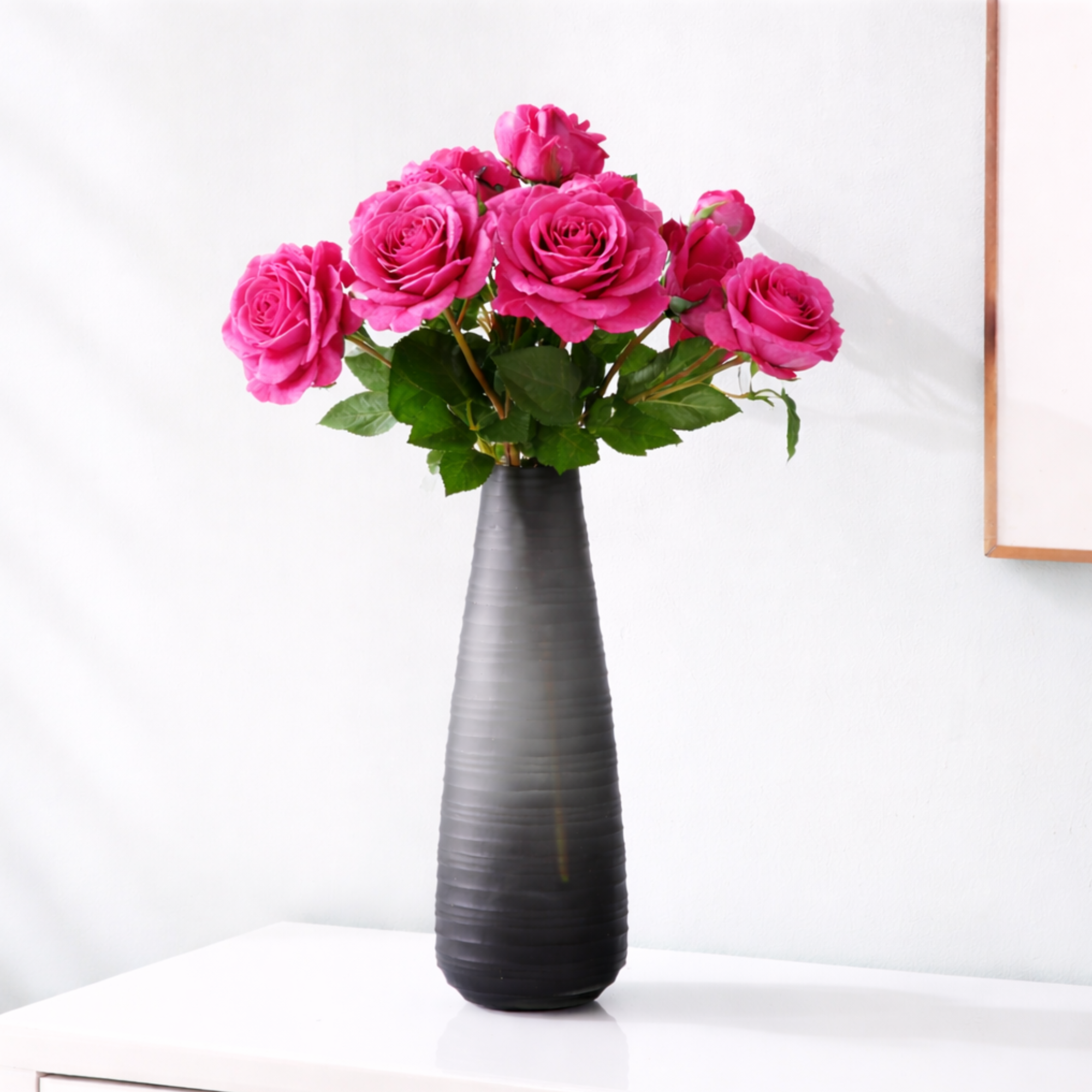 sia-deco-noah-tige-rose-artificielle-53-cm-rose-framboise image 2