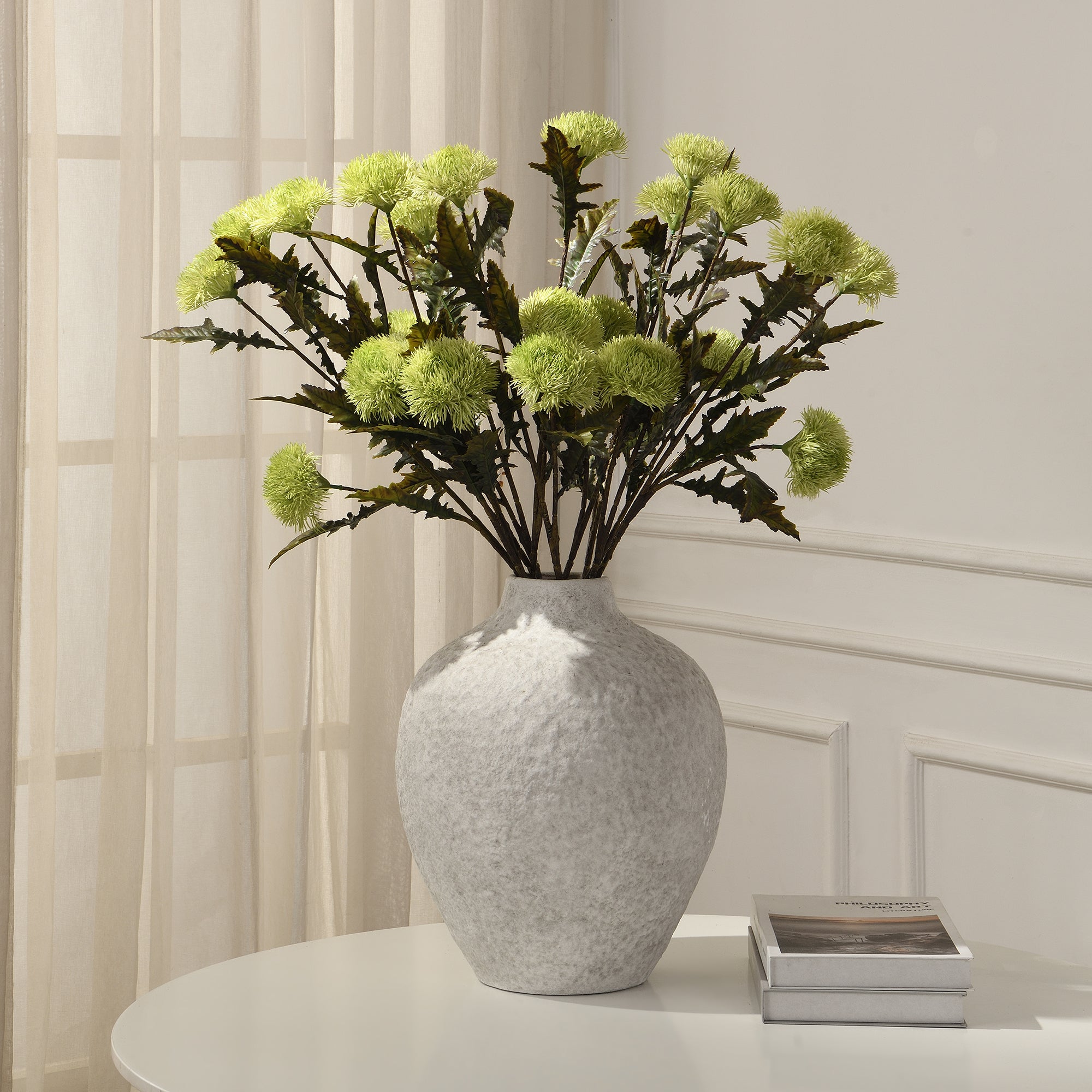 sia-noah-chardon-tige-artificielle-78-cm-blanc image 8