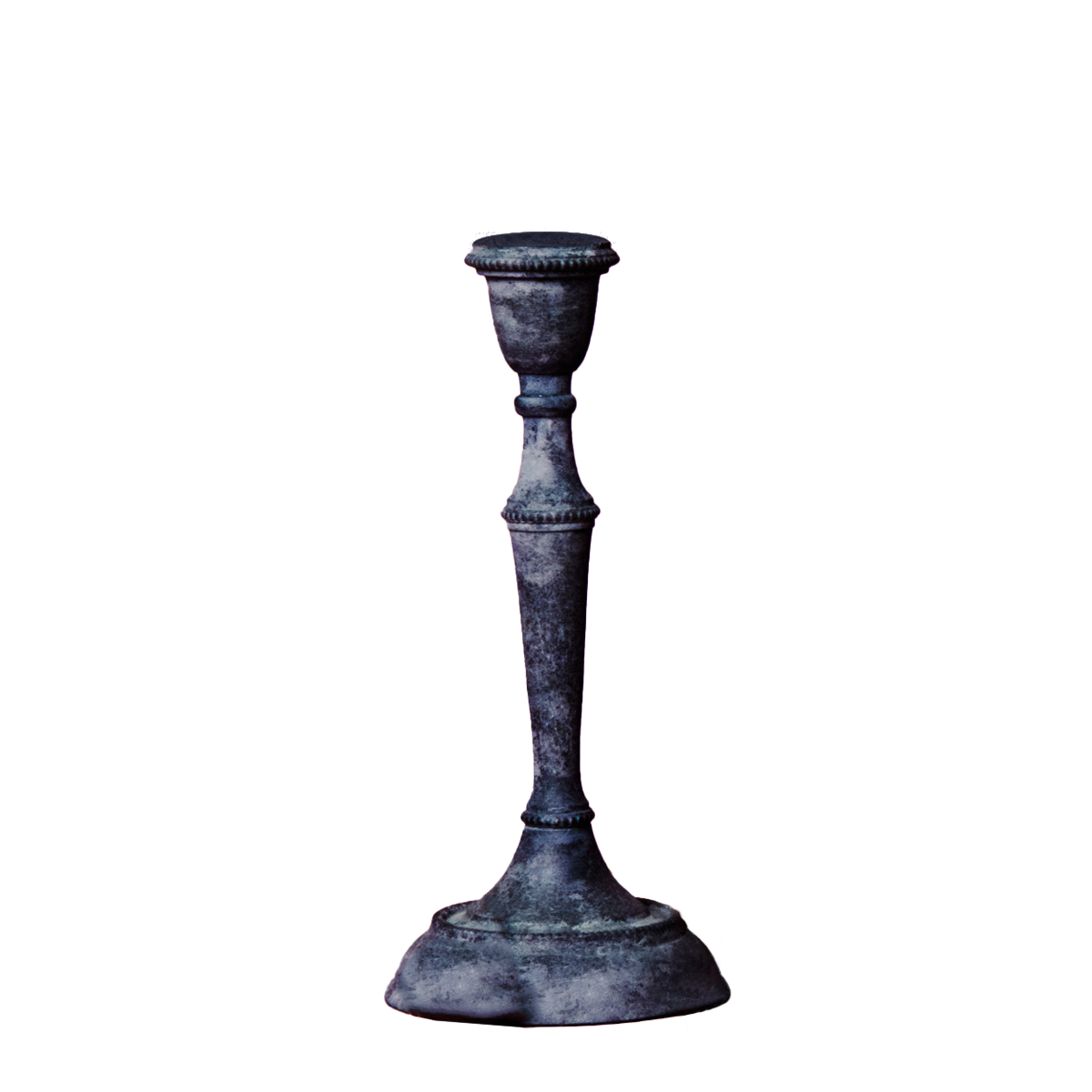 sia-deco-nora-aspen-bougeoir-acier-gris-23-cm image 4