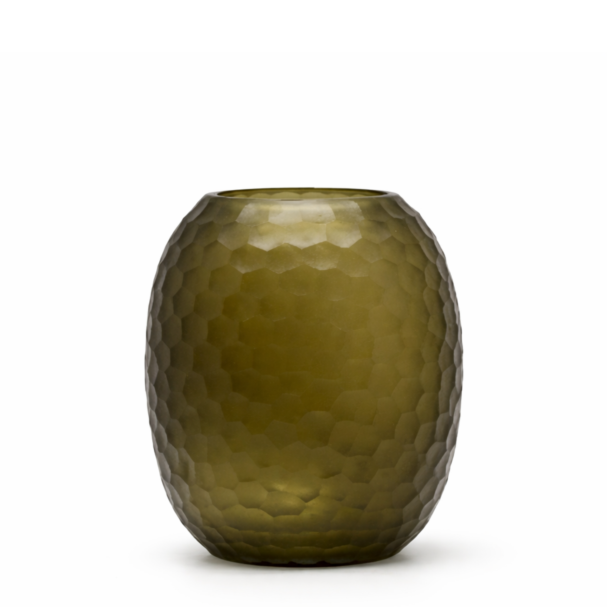 sia-antica-gemma-vase-verre-souffl-25-cm-vert image 1