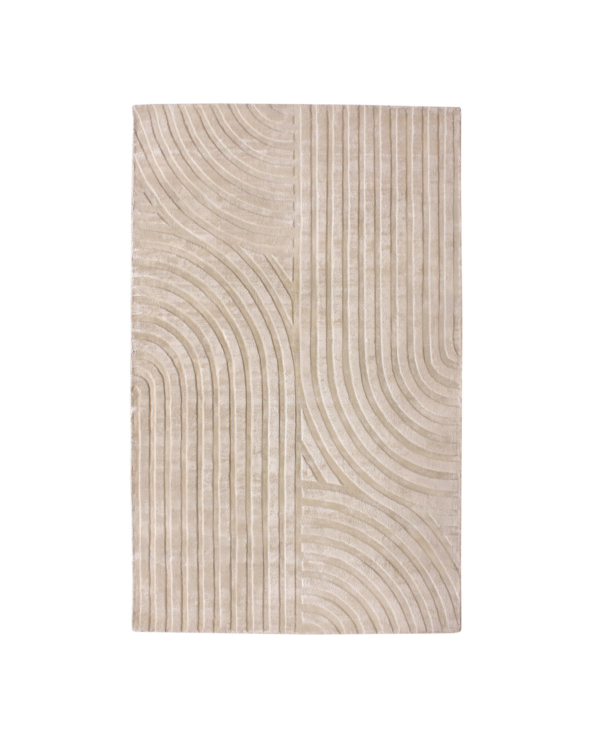 sia-deco-nola-dana-tapis-300x200-cm-beige-relief-viscose image 1