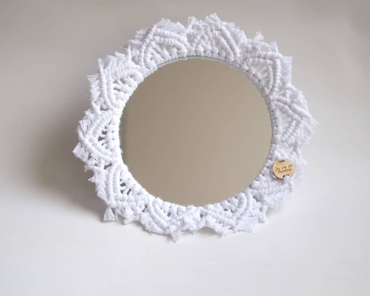 am-cla-miroirs-macram-ronds-blancs-lot-de-3-diam-tre-20-cm image 8