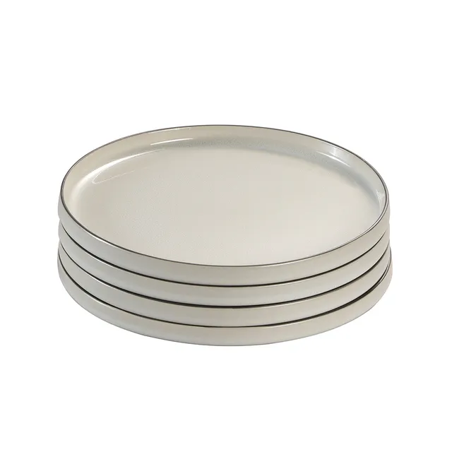 sia-deco-alba-4-assiettes-dessert-creamy-cr-me-gr-s image 1