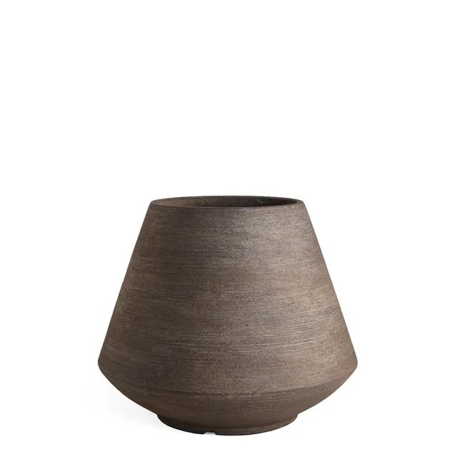 sia-zen-cache-pot-conique-46-cm-marron-fonc image 1