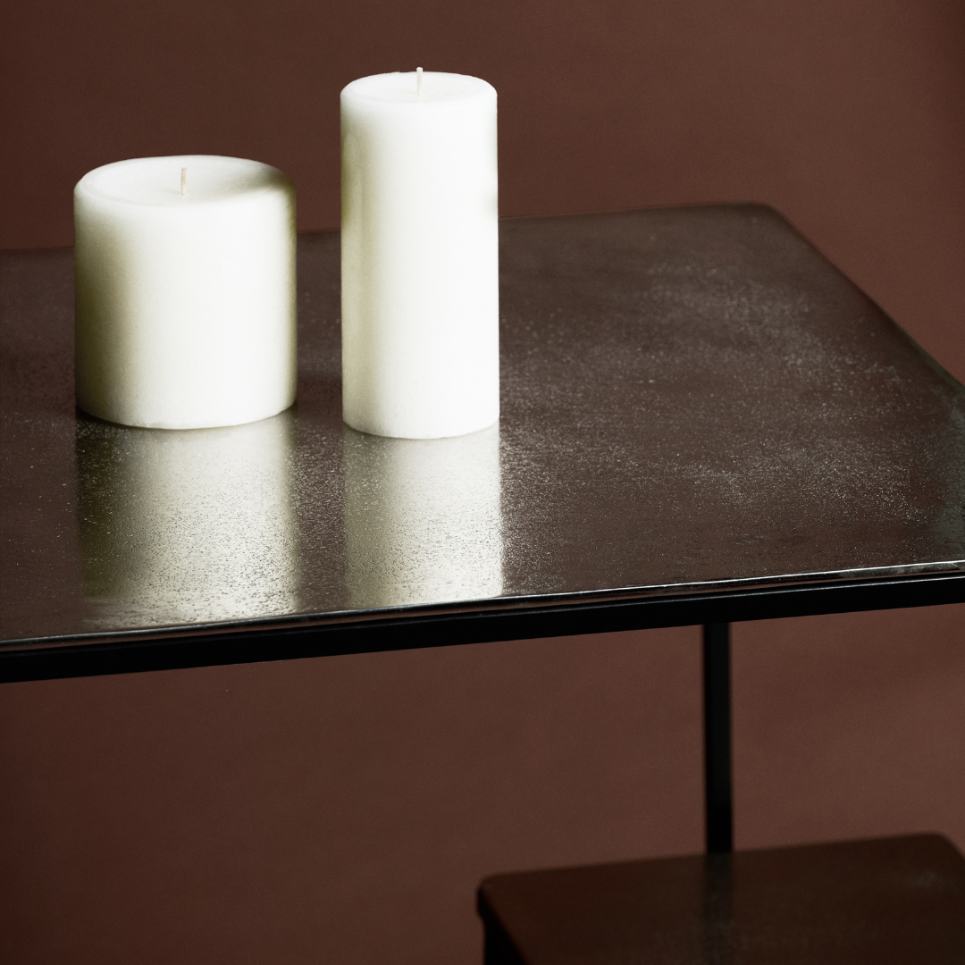 sia-deco-charlie-table-avec-2-bancs-argent-et-noir-fer image 3