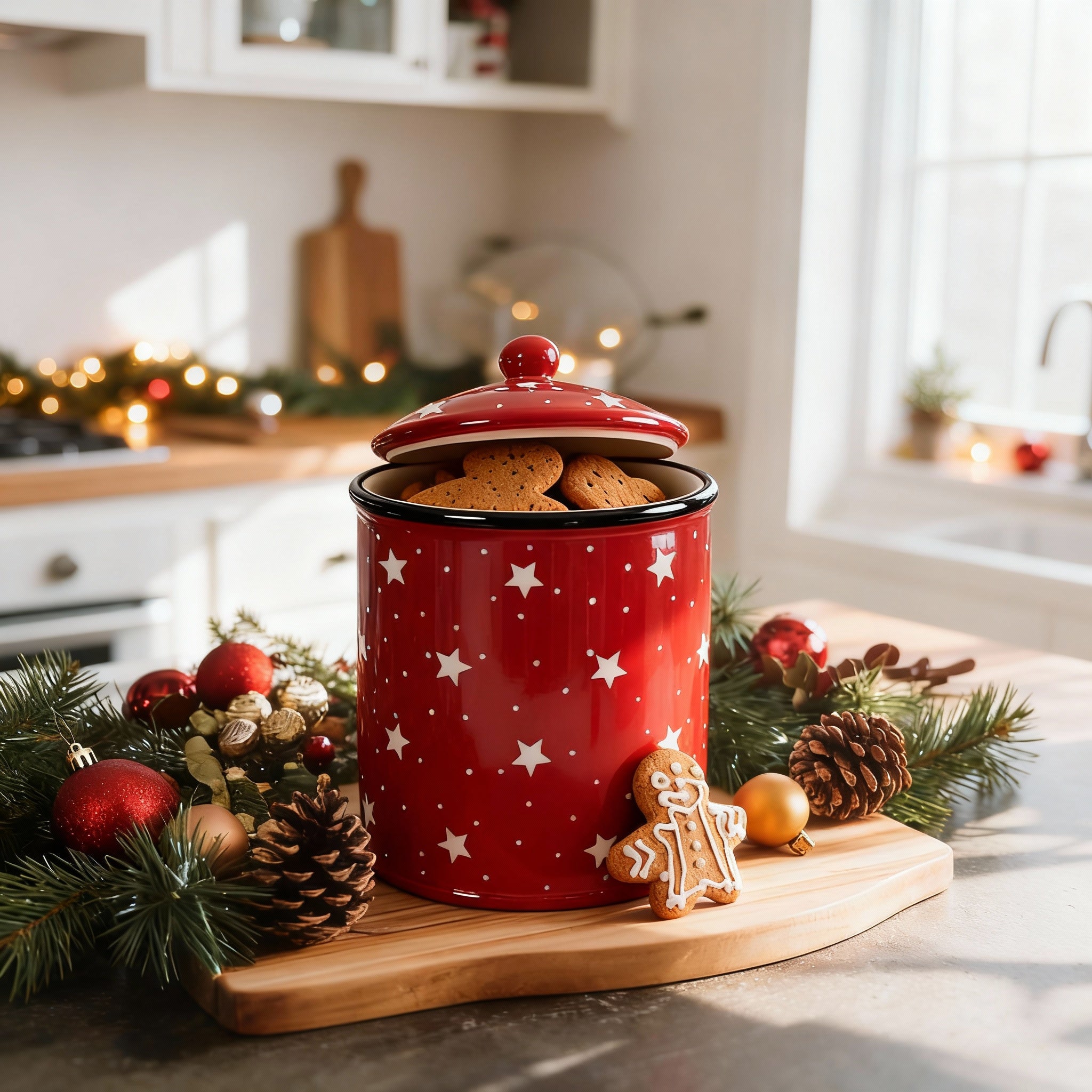 sia-alba-holly-jarre-cuisine-c-ramique-rouge-18-cm image 2