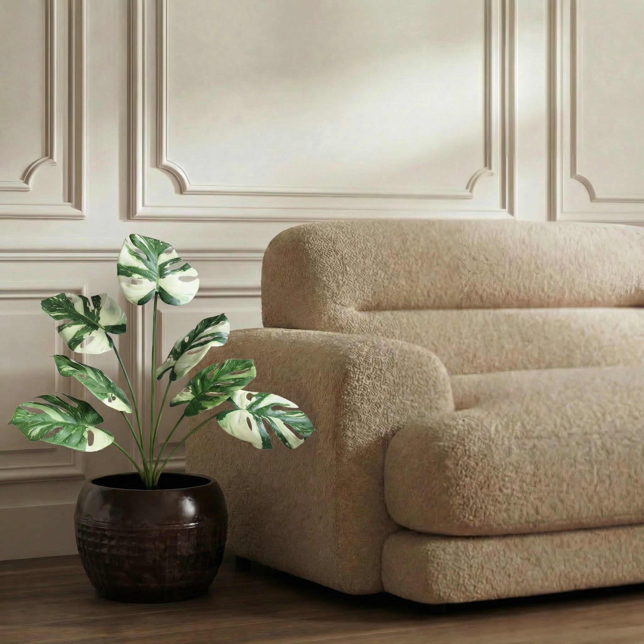 sia-deco-noah-monstera-plante-artificielle-verte-57-cm image 2
