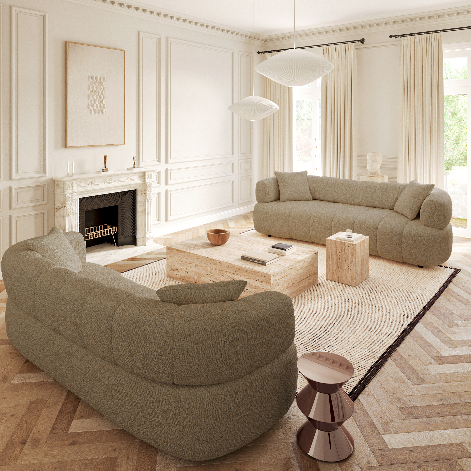 sia-haussmann-canap-calvi-droit-4-places-cr-me-tissu image 8