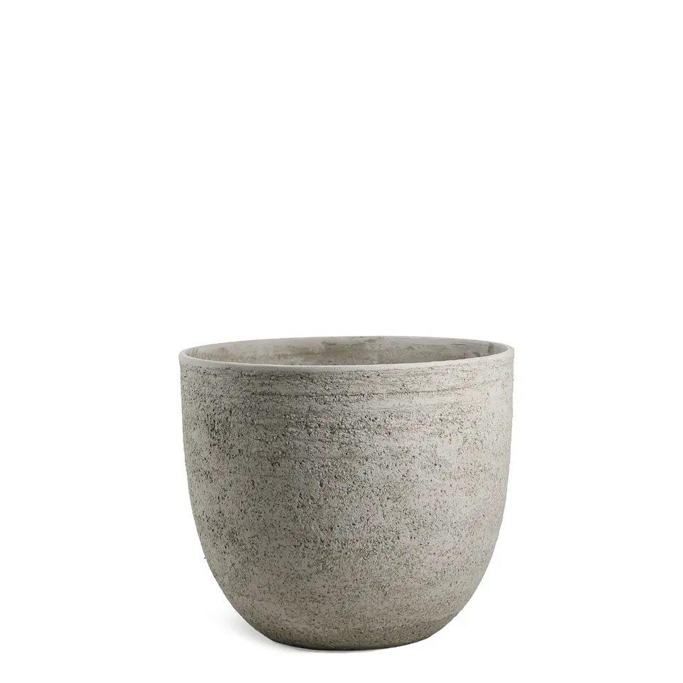 sia-antica-terra-cache-pot-arrondi-gris-38-cm image 1