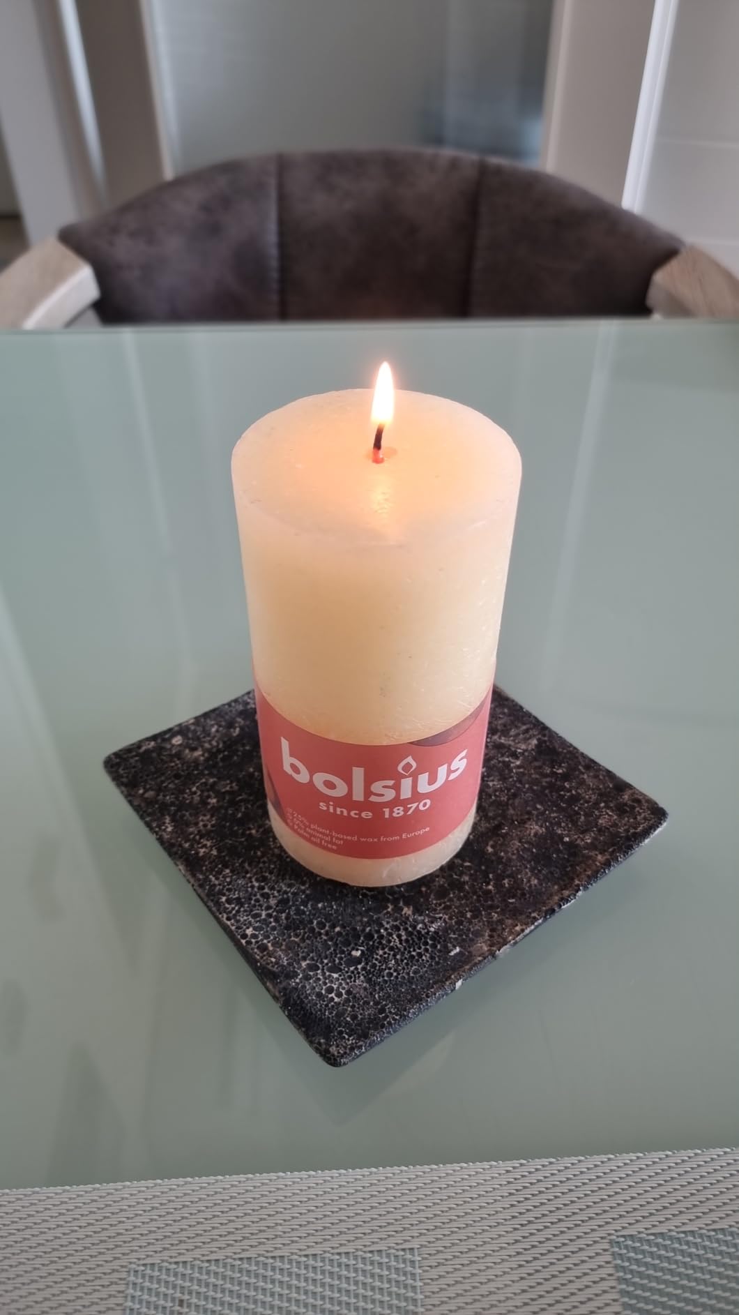 Bolsius Ensemble-cadeau New Sparkle 6 bougies piliers