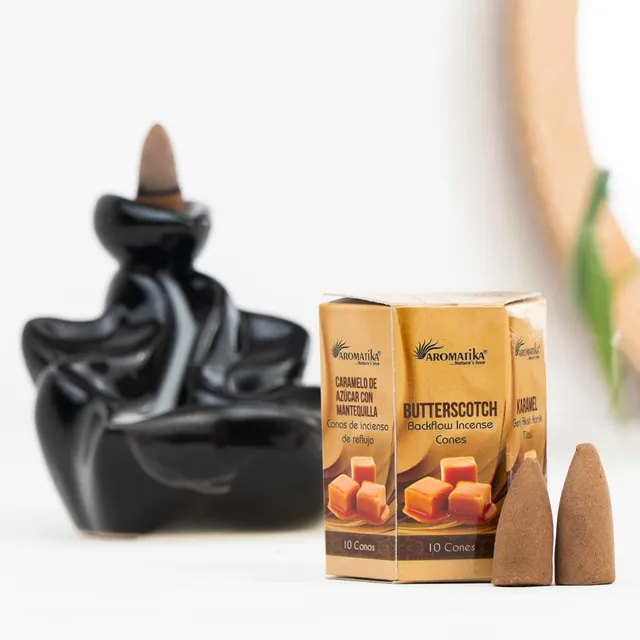 aromatika-backflow-incense-cones-c-nes-refoulants-caramel-120 image 1