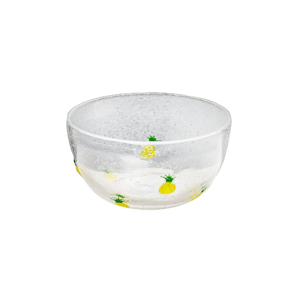 sia-deco-oasis-bol-verre-transparent-ananas-14-cm image 1