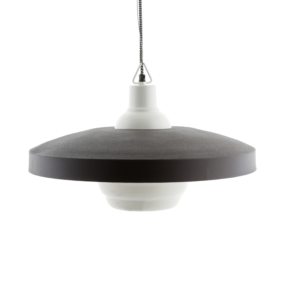 sia-deco-nora-plafonnier-porcelaine-r-tro-blanc-e27 image 1