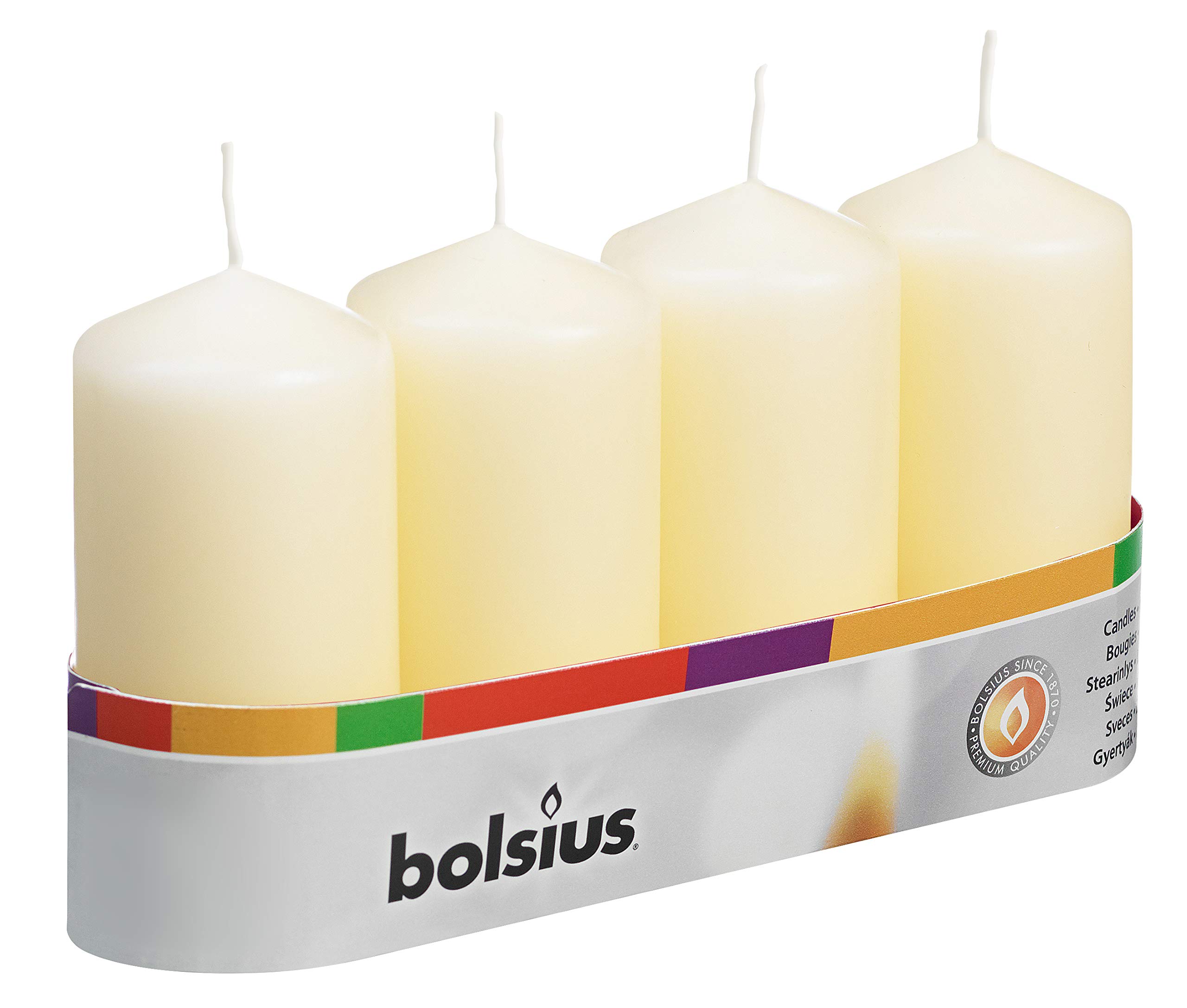 bolsius-bougies-piliers-lisses-lot-de-4-blanc-12-10-8-6-cm-sans-parfum image 8