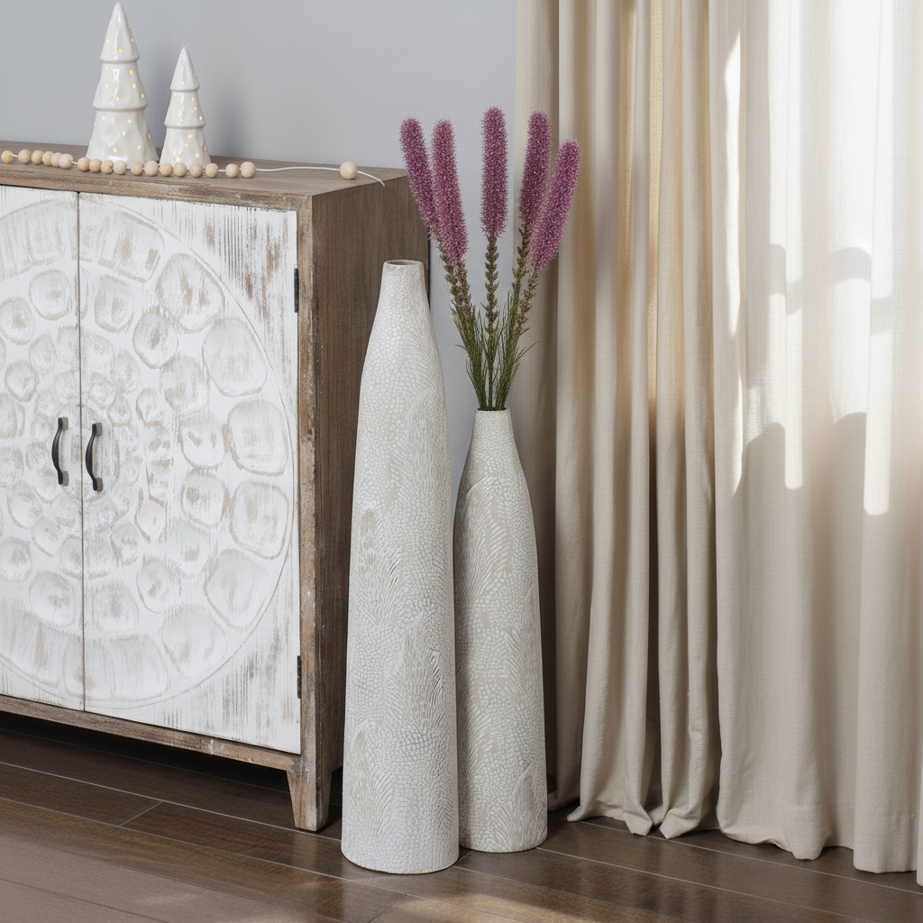 sia-deco-noah-tige-liatris-paillet-e-violette-80-cm image 2