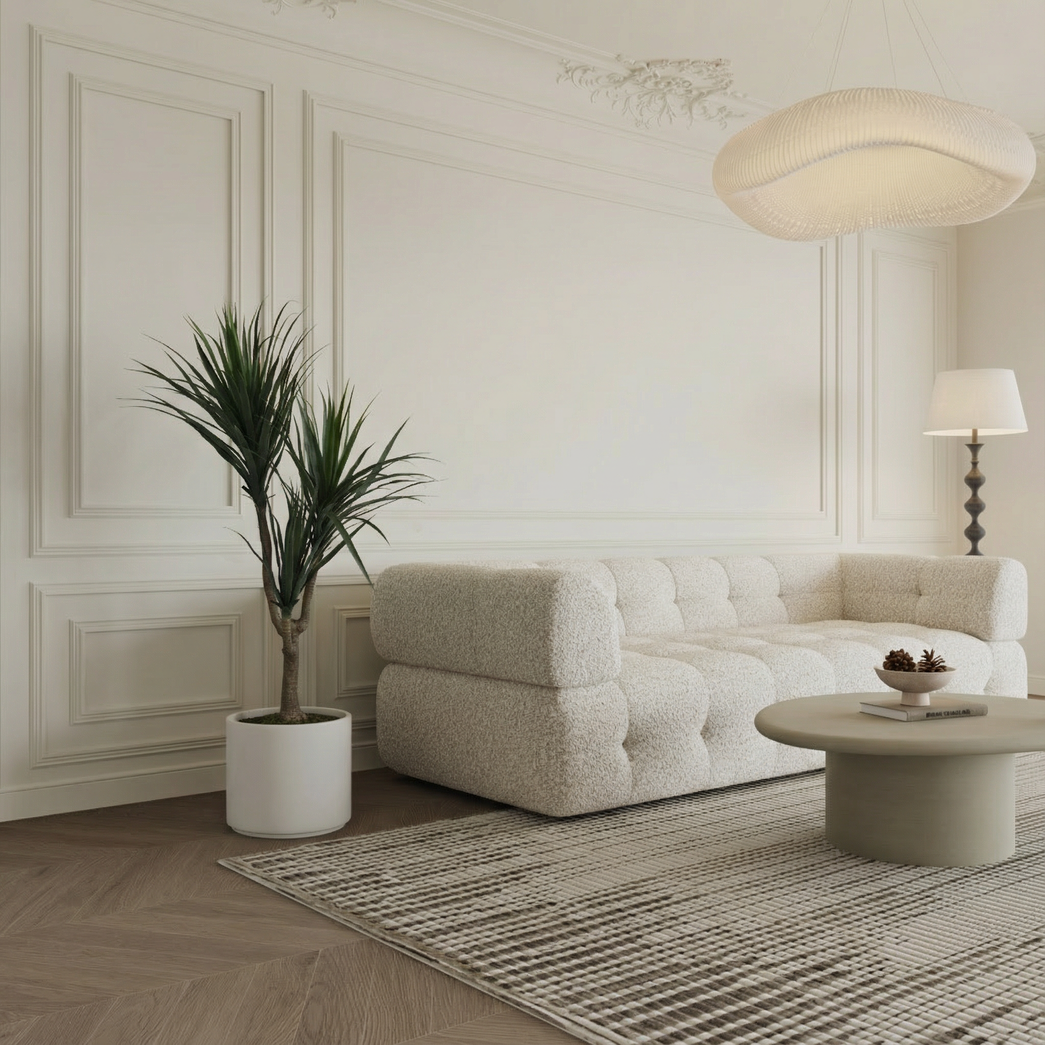 sia-deco-noah-dracaena-arbre-artificiel-vert-119-cm-feuillage-fin image 2