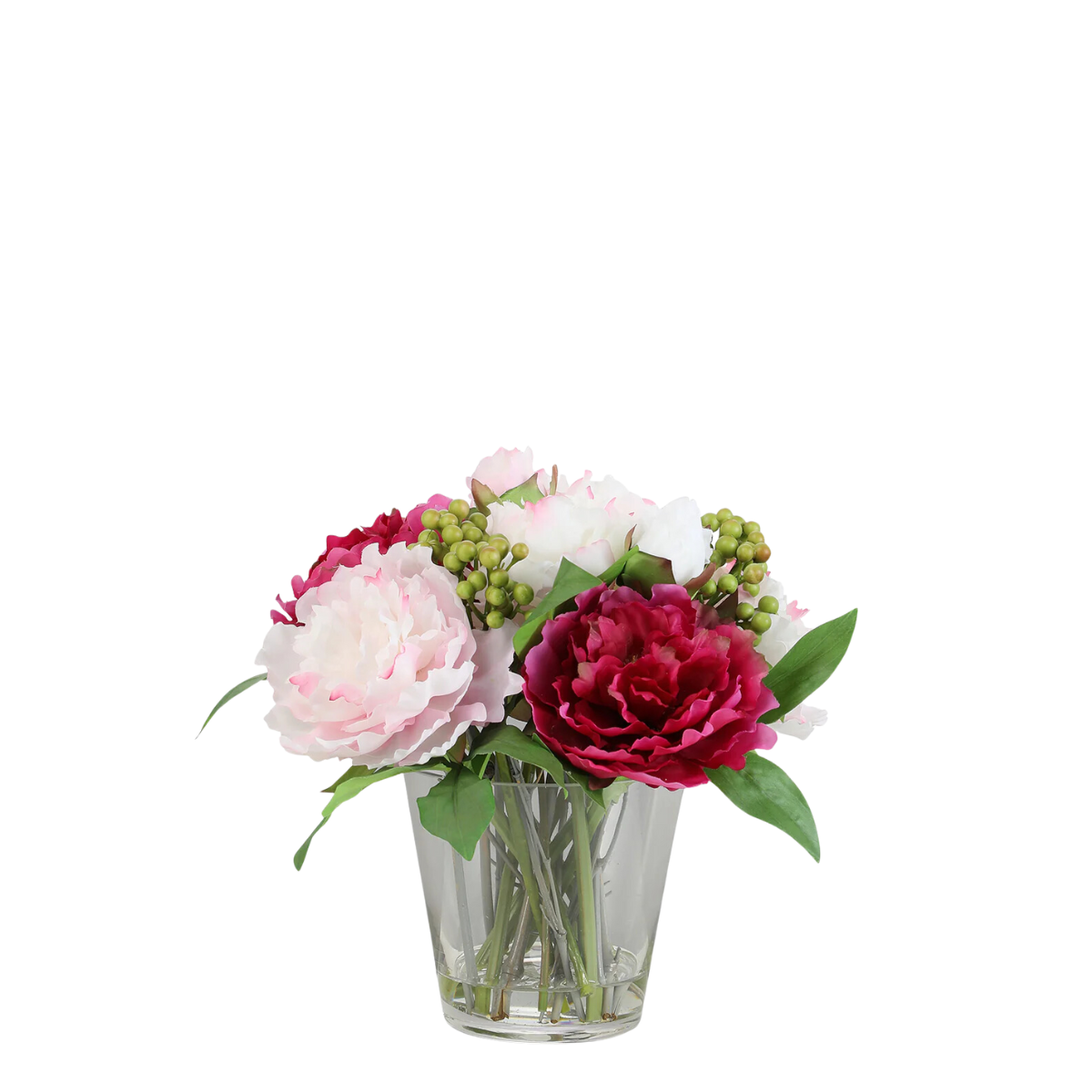 sia-deco-noah-composition-pivoines-fausse-fleur-blanc-26-cm image 6