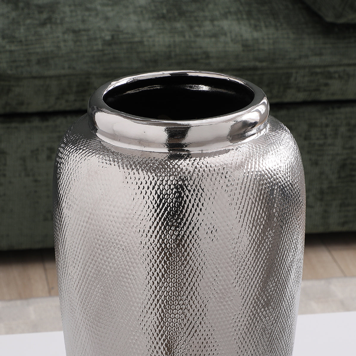 sia-antica-vase-silver-c-ramique-40-cm-argent image 3