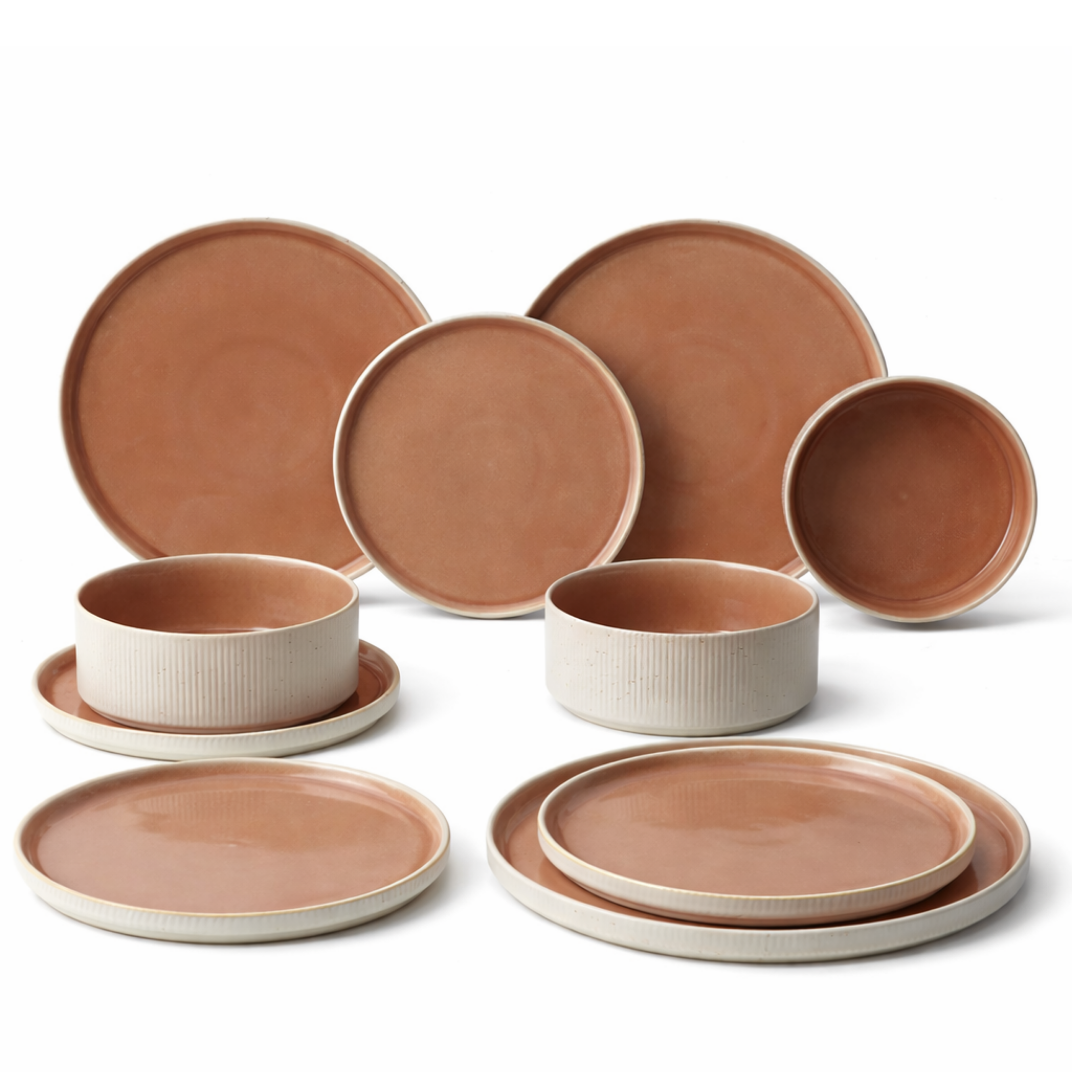 sia-deco-alba-service-vaisselle-16-pi-ces-beige-gr-s image 1