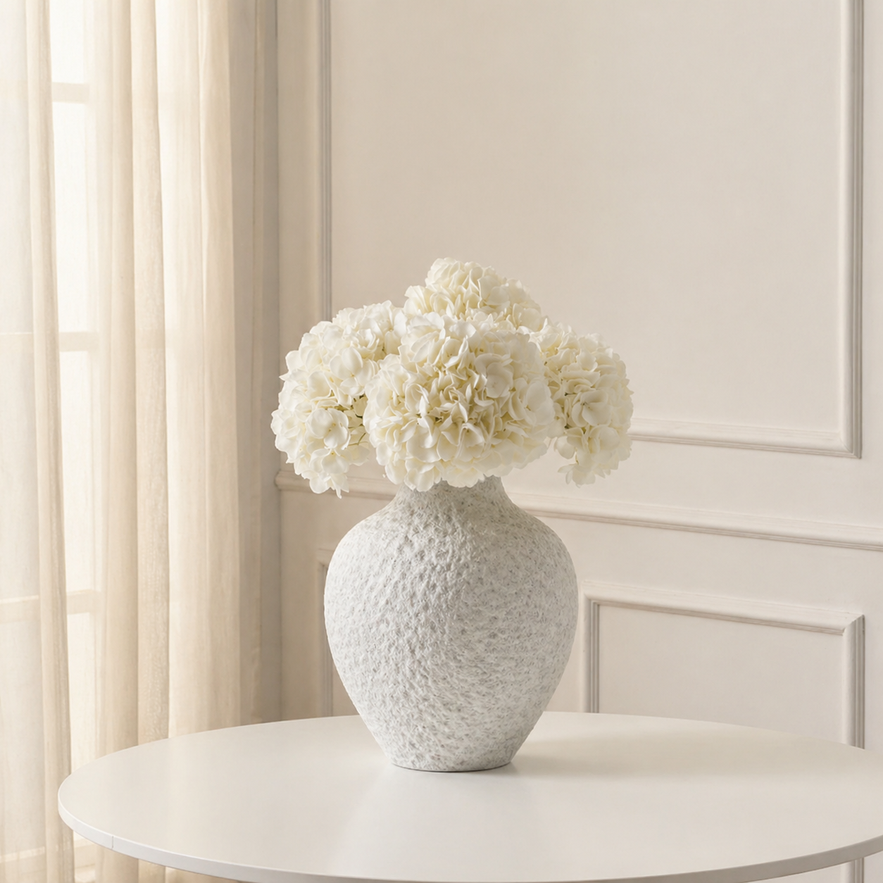 sia-deco-antica-stone-vase-c-ramique-blanc-36-cm image 2