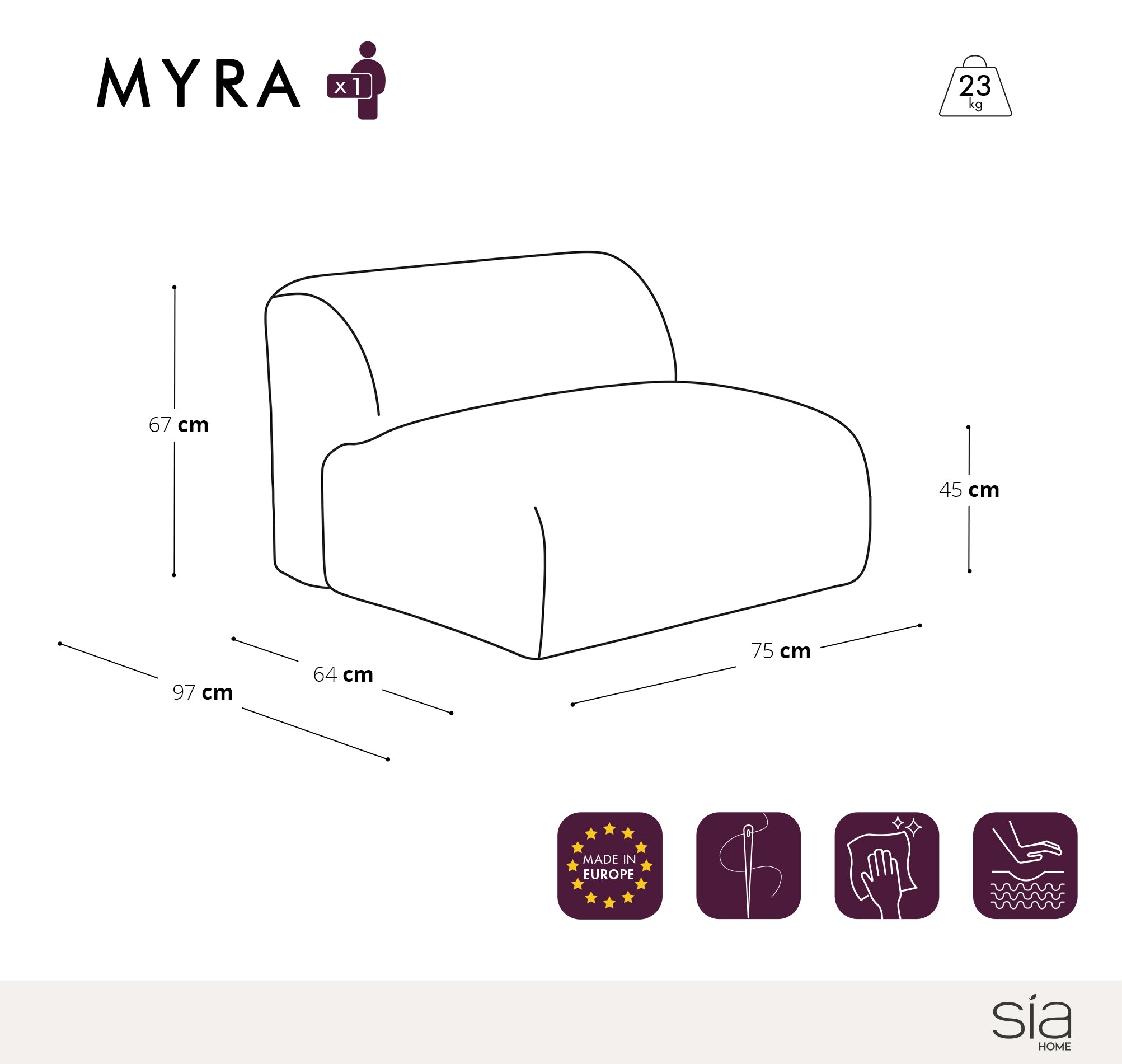 sia-myra-fauteuil-sans-accoudoirs-cr-me image 5