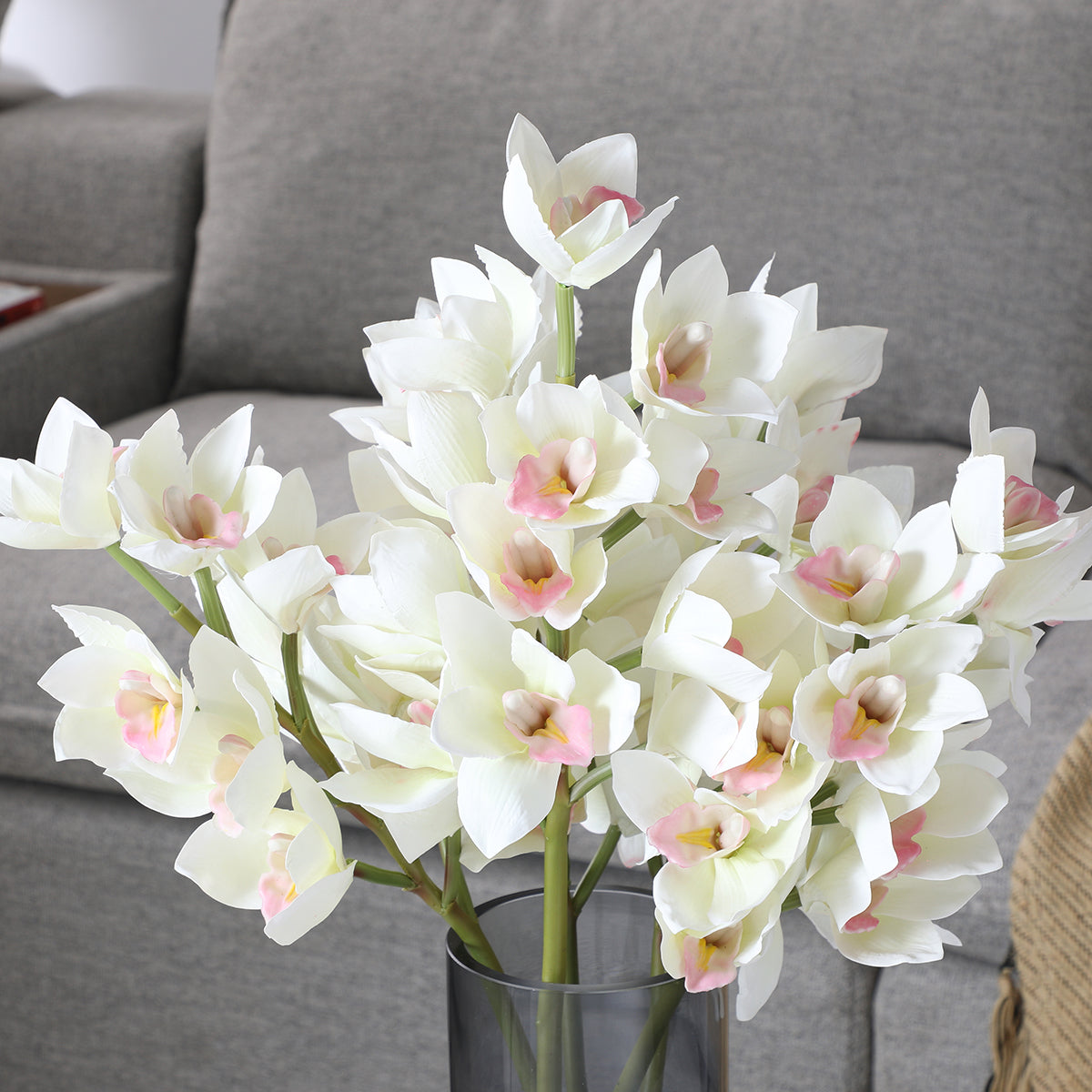 sia-deco-noah-tige-orchid-e-cymbidium-blanc-62-cm image 2
