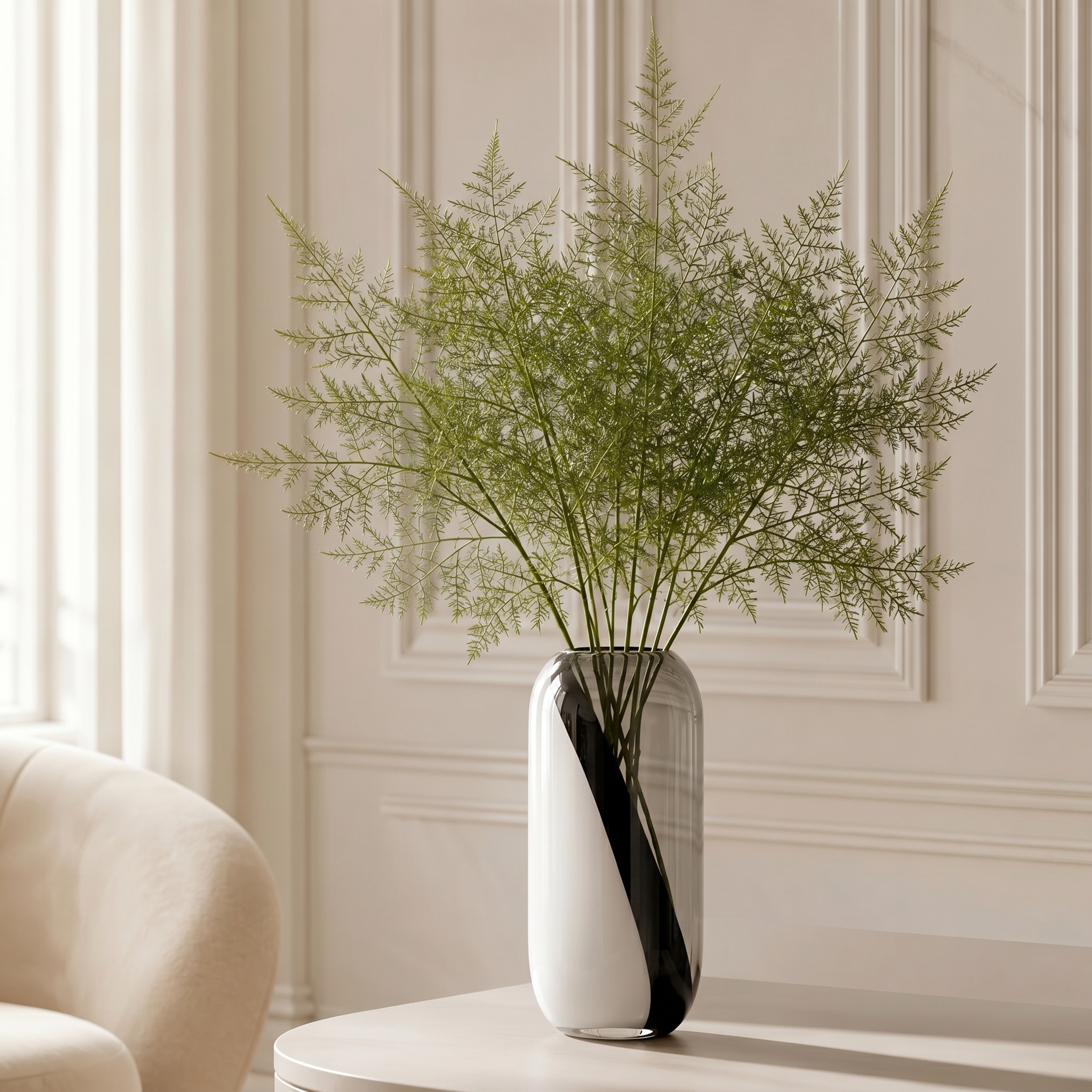sia-deco-noah-asparagus-feuillage-artificiel-vert-62-cm-tige-fine image 2