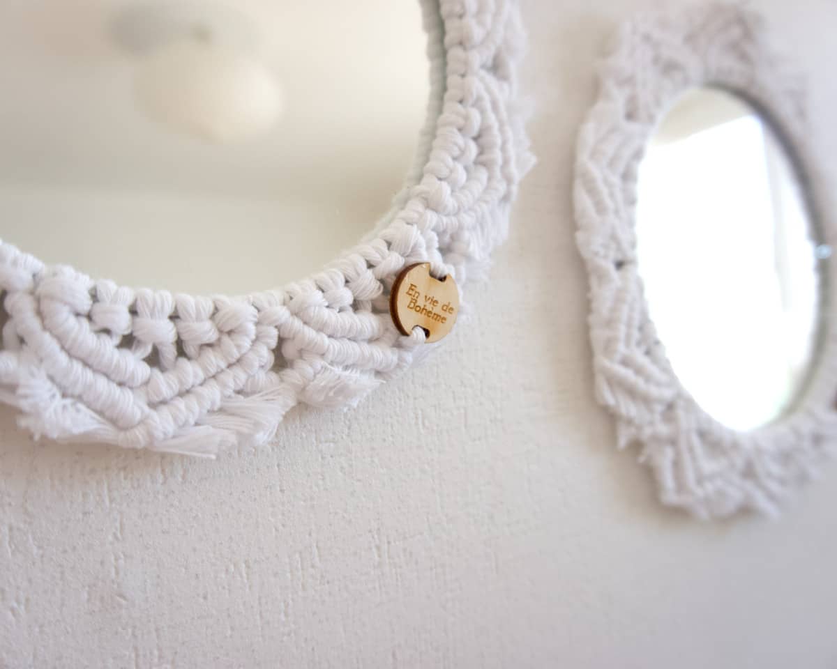 am-cla-miroirs-couronnes-miroir-macram-blanc-rond-20-cm image 2