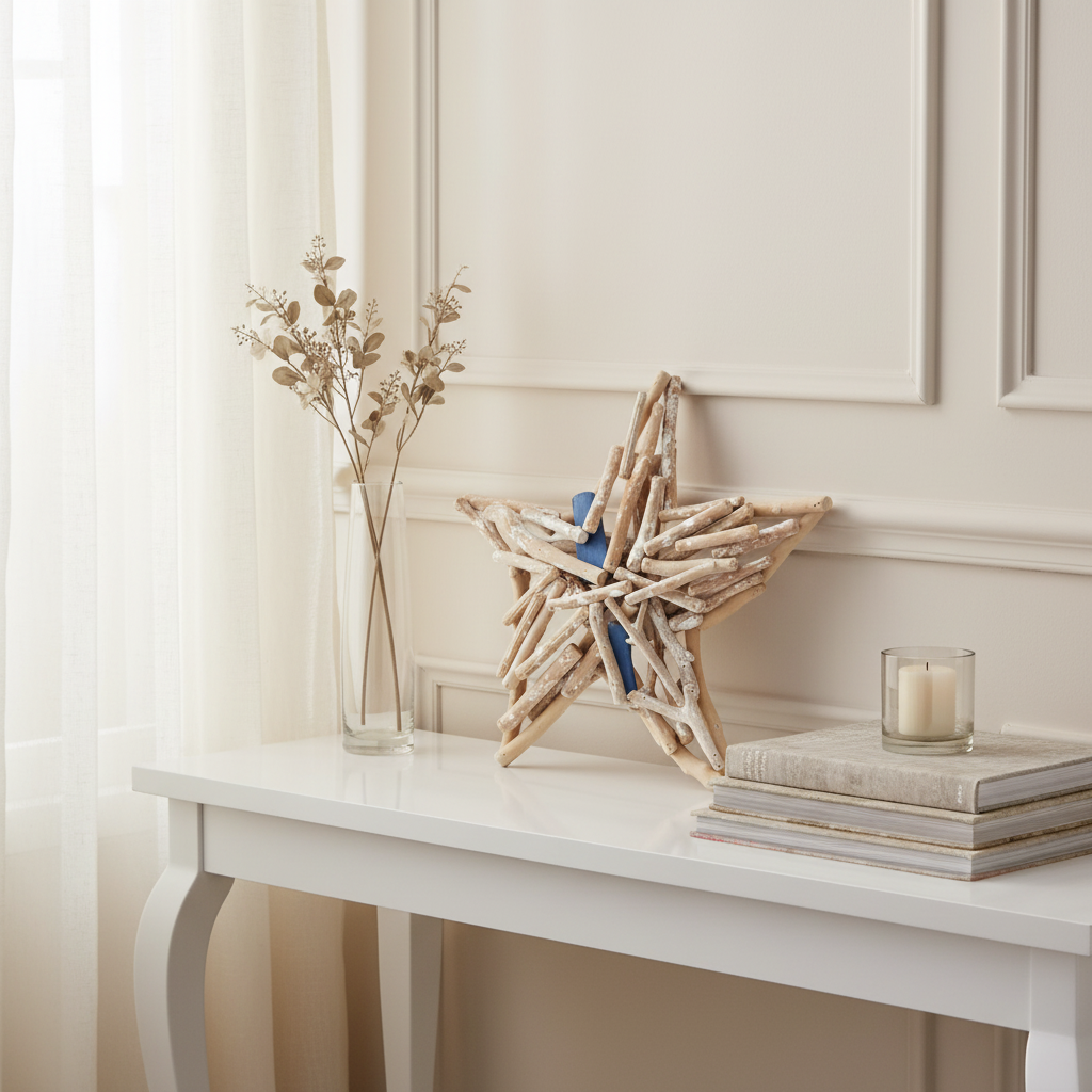 sia-victoria-toile-marine-bois-cr-me-34-cm image 2